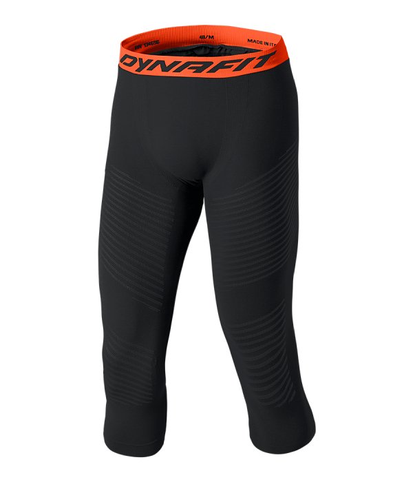 Dynafit kalhoty Speed Dryarn M Tights, černá/oranžová, M